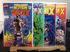 Four Comics 1991 MARVEL COMICS PRESENTS 72 73 74 79 Weapon X First App &amp;... - $51.75