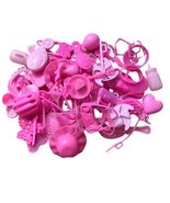 Fashion Doll Dress-Up-50pcs. All Pink-Fashion Doll Pink Accessories - $12.99