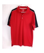 Top Flite Men&#39;s Red Lightweight Golf Shirt Size Large - $14.84