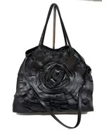 Valentino Large Black Flower Petal Tote Bag - $586.04