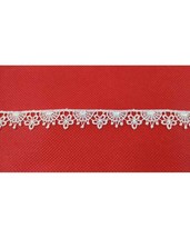 Lace IN Macrame Ribbon High 1cm SWEET TRIMS 6177 Trimming Edge - £0.99 GBP