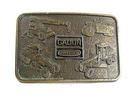 Vintage Galion Dresser Construction Equipment Belt Buckle 41817 - £15.02 GBP