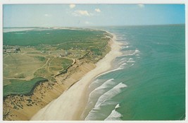 Ariel View of Cape Cod Vintage Postcard Posted Liberty Bell 13¢ Stamp - $4.46