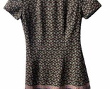 Hollister Juniors Size XS Brown Sheath Dress Floral Round Neck Short Sleeve - $11.92