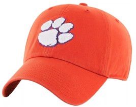 Clemson Tigers NCAA Fan Favorite Orange Clean Up Hat Cap Adult Men&#39;s Adj... - $16.23