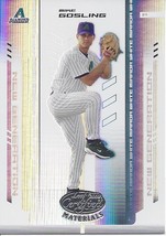 2004 Leaf Certified Materials Mirror White Mike Gosling 250 Diamondbacks 017/100 - £0.99 GBP