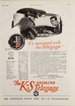 1926 Print Ad K-S Gasoline Telegage for Cars King-Seeley Corp Ann Arbor,MI - £18.56 GBP