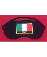 New ITALY  SLEEP MASK Eye Winter Olympics Face Sleepwear Soccer World Cu... - £11.17 GBP