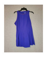 NWT Women&#39;s Calvin Klein Performance Quick Dry Purple Blue Tennis Dress L - £23.64 GBP