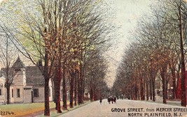 North Plainfield New Jersey ~ 1908 Rue De Mercer-Street Grove Postcard-
show ... - £7.54 GBP