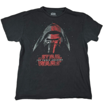 Disney Star Wars The Force Awakens Kylo Ren Men&#39;s Large Black Shirt - £11.44 GBP