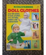 McCall&#39;s Fashions Doll Clothes 60 Outfits Knit Crochet Sew  Barbie Patte... - £7.53 GBP