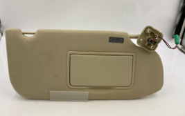 2010-2016 Ford Taurus Passenger Sun Visor Sunvisor Tan Illuminated OEM B03B15064 - $45.44