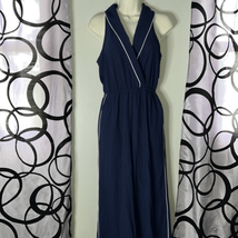 Forever 21 Contemporary Navy Blue Jumpsuit Small - £12.35 GBP