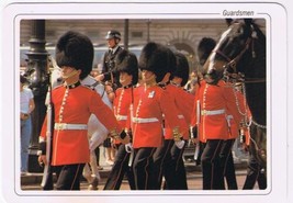 United Kingdom UK Postcard London Guardsman 1986 - £3.09 GBP