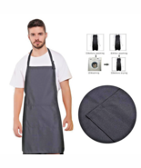 Hycar Aprons - 35&quot;x45&quot; black hycar apron with cloth backing (35&#39;X45&#39;) - $37.18 CAD