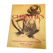 Christies  Impressionist Twentieth Century Catalog NY PB Degas Renoir May 2000 - $38.55