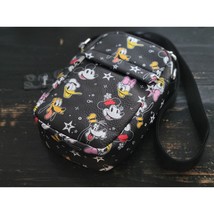 Disney World Mickey Donald Duck Black Crossbody Small Bag - £31.73 GBP
