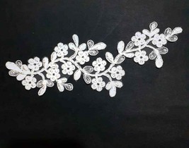 Application Doilies Embroidered Tulle Lace CM 22 SWEET TRIMS 12316 - $2.56