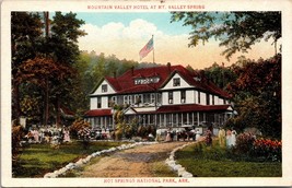 Mountain Valley Hotel at Mt. Valley Spring AR Postcard PC62 - £3.92 GBP