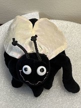 Dan Dee Black Fly Plush with ￼Iridescent Wings Makes Noise Dandee - £19.74 GBP