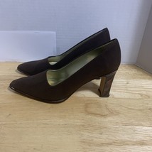 Costa Blanca Pumps Heels Women Size 9 Shoes Cone Heel Almond Toe Made In... - $23.28