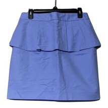 Forever 21 Essentials Juniors Light Blue Lined Skirt Size Medium New - £6.26 GBP