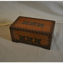 VTG Decorative Wood Box from Poland - $49.50