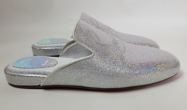 Christian Louboutin Women&#39;s Coolito Mules Silver Iridescent Metallic 39.... - $470.25