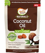 Healthy Delights Naturals, Coconut Oil Soft Chews, Promotes Healthy Meta... - €12,89 EUR