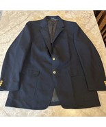 Blue Christian Brooks Blazer, Great Condition, Made In The USA, Inside P... - $489.61 MXN