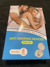 6 pcs Anti Snoring Devices - Silicone Magnetic Anti Snoring Nose Clip - $8.00