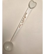 Hotel Jaques-Cartier Swizzle Stick Stir Lac Megantic Quebec Canada white... - $3.32