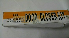 CEL Storm Door Closer Kit in Black Color VDC-107-22 - $32.06