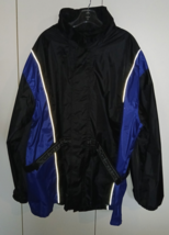 XELEMENT ADVANCED MOTORCYCLE GEAR MEN'S RAINJACKET-XXL-BARELY WORN-GREAT - $59.00