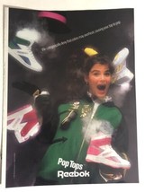 1987 Pop Tops Reeboks Vintage Print Ad Advertisement pa6 - $7.91