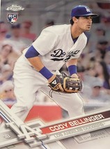 2017 Topps Chrome Cody Bellinger Rookie Mlb La Dodgers Rc Card #79 Just Pulled! - £9.56 GBP