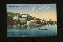 Vintage Postcard Constantinople Turkey 1920 Isle of Princes Sea View - $9.88