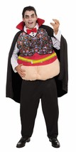 Forum Novelties Men&#39;s Count D Calories Funny Vampire Adult Costume - One... - $35.99