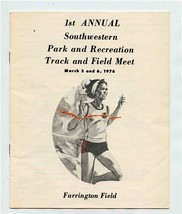 SW Park Recreation Track &amp; Field Meet Farrington Field Ft Worth TX 1976 ... - £17.40 GBP