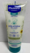 Mustela Stelatopia Cleansing Gel 6.76 oz With Sunflower Made In France - £12.45 GBP
