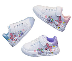 My Melody Cartoon Girls Sneakers Comfort White Casual Sport Shoes Kids T... - £17.88 GBP