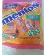 The Chewy Mint Mentos Fruit 1ea Pack 23 Pieces Individually Wrapped-New-... - $352.26 MXN