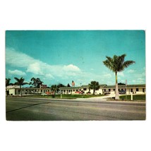 Vintage Postcard Of Attas Motel Fort Myers Florida 1950s Travel Lodge Vacation - £7.21 GBP