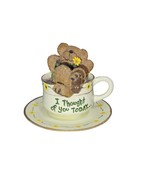 Boyds Bears Teabearies Tink Teabearie I Thought of You Today Bear in a T... - £6.98 GBP