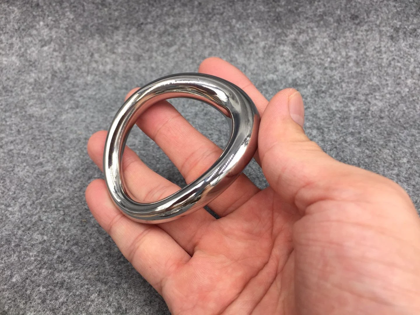Curved Oval Cock Ring Ergonomic Ring - $24.00+