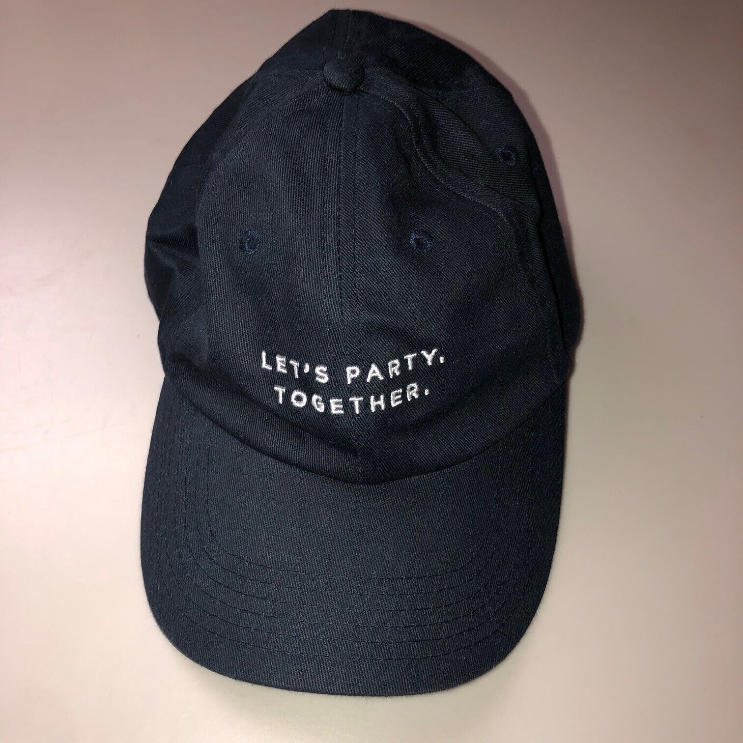 Bongiorno Brand Hat Let&#39;s Party Together Adjustable Cap &quot;The Meat Hook&quot; - $9.89