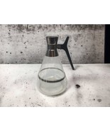 Inland XXX Glass Bakelite Silver Mid Century Coffee Pot Carafe Server Vi... - $23.25