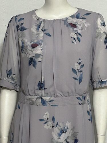 Primary image for Wayward Fancies Eshakti Custom Dress w/ Pockets Floral Maxi Lilac Purple 2X