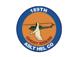 4&quot; 189th ahc assault helicopter ghost riders army bumper sticker decal usa made - £20.18 GBP